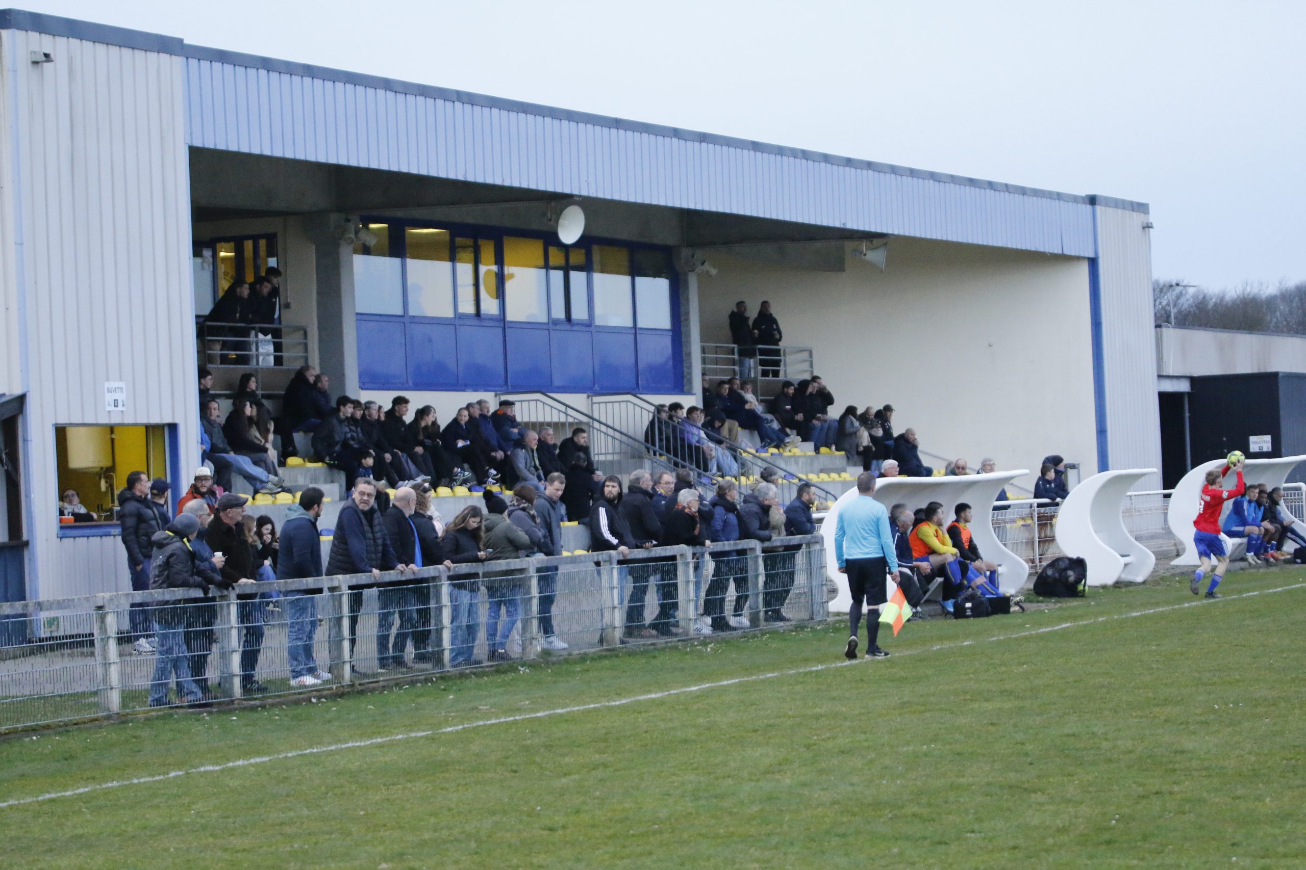 Stade Maurice Soulage , Beaumont Hague , Cotentin , club de l'ESPH