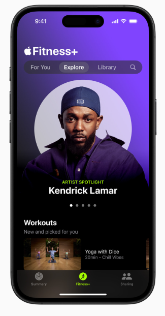 Sur Apple Fitness+, une toute nouvelle série Artiste à l’honneur célèbre la musique de Kendrick Lamar. Optimiser le SEO